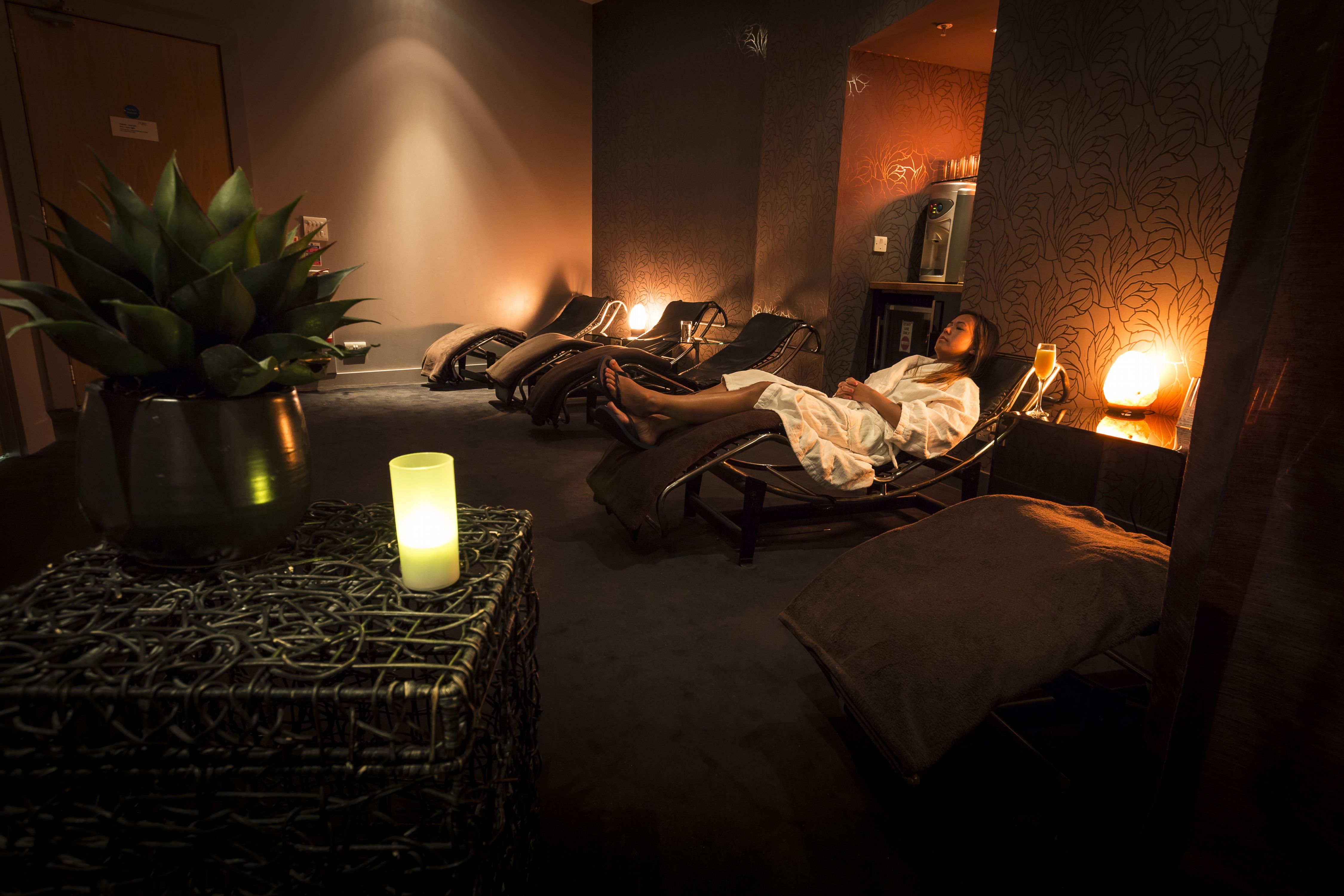 Pure Spa relaxation room